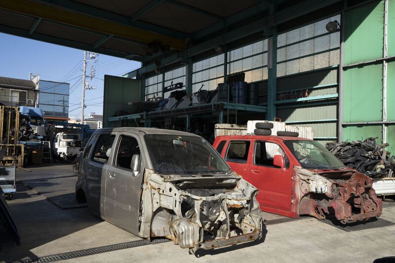 廃車時の解体にはルールが