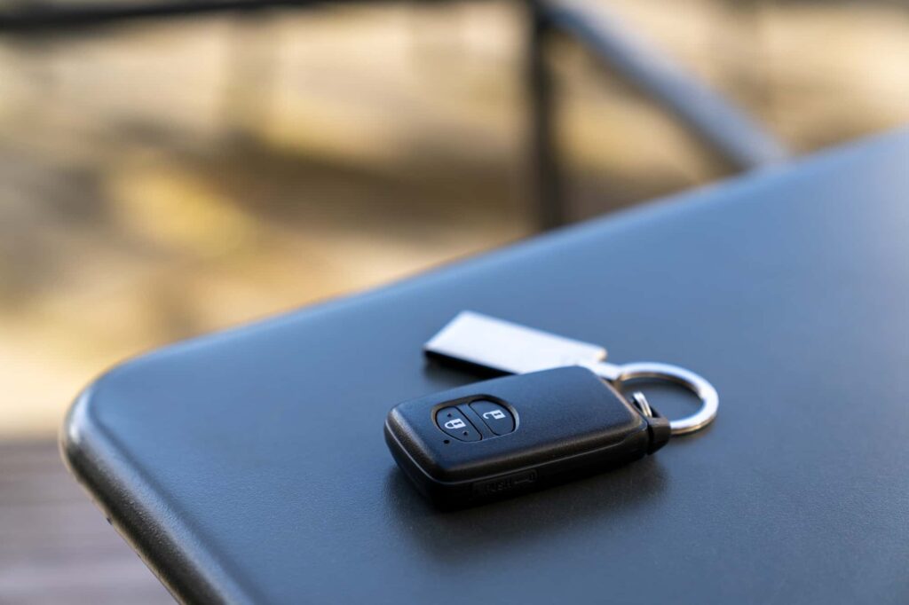 車のスマートキー