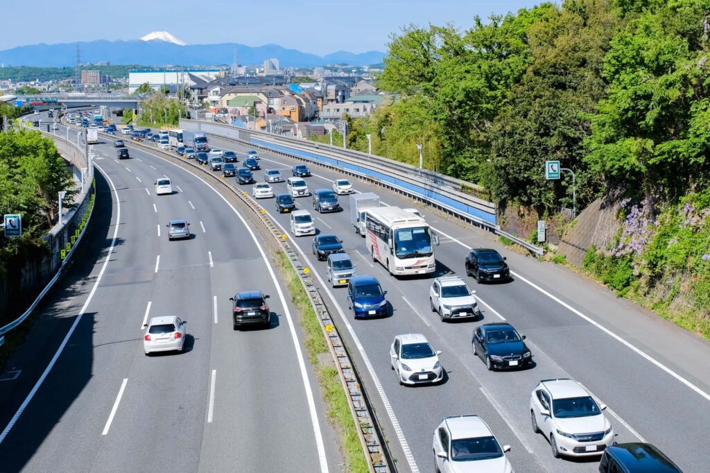 高速道路の交通渋滞